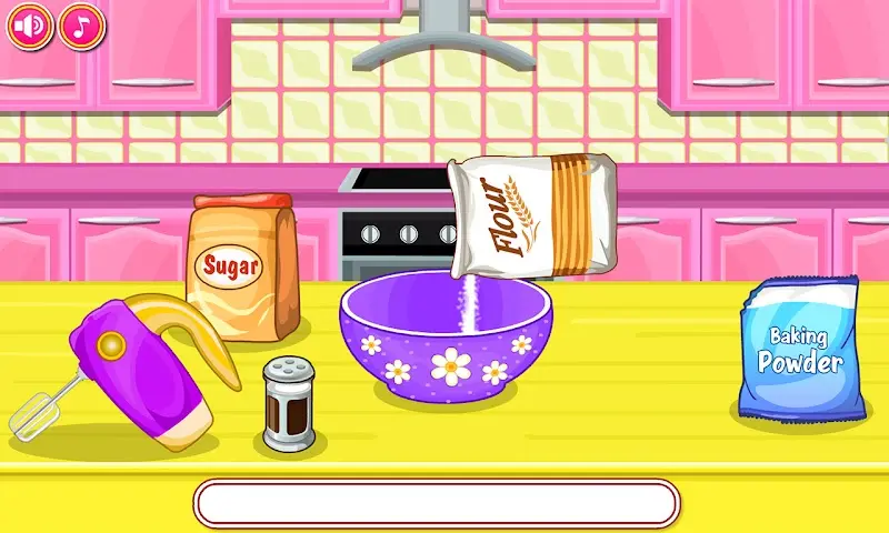 Bake Cupcakes gameplay screenshot