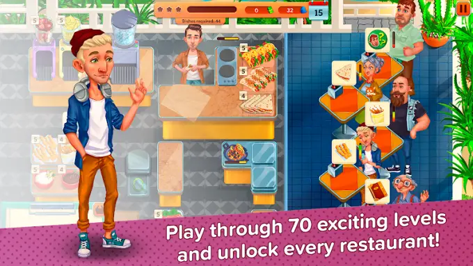 Baking Bustle: Cooking game gameplay screenshot