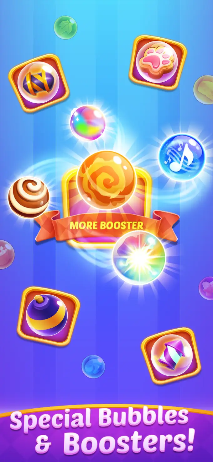 Bubble Sweet - Bubble Shooter gameplay screenshot
