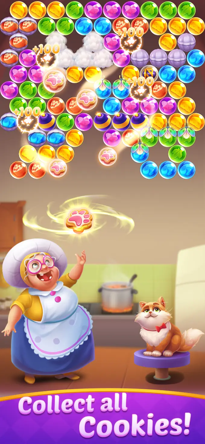Bubble Sweet - Bubble Shooter gameplay screenshot