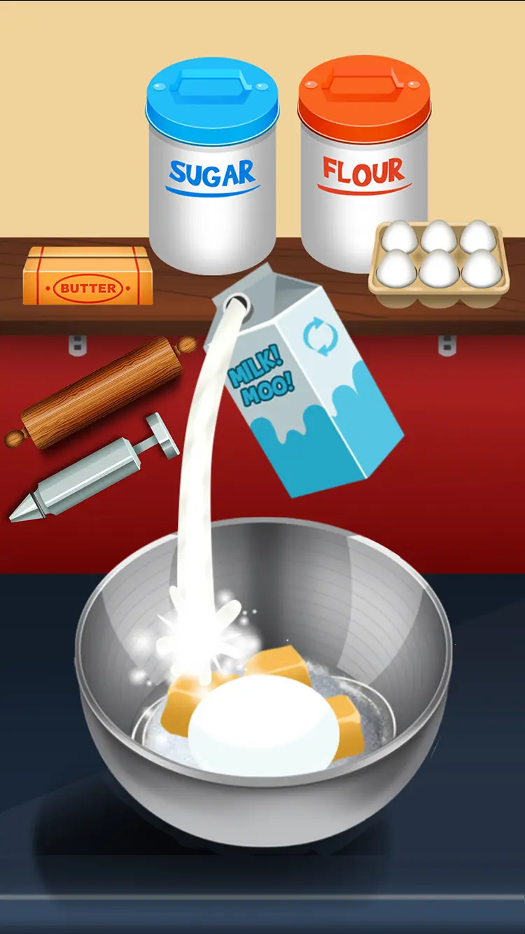 Donut Games – Donut Maker Game gameplay screenshot