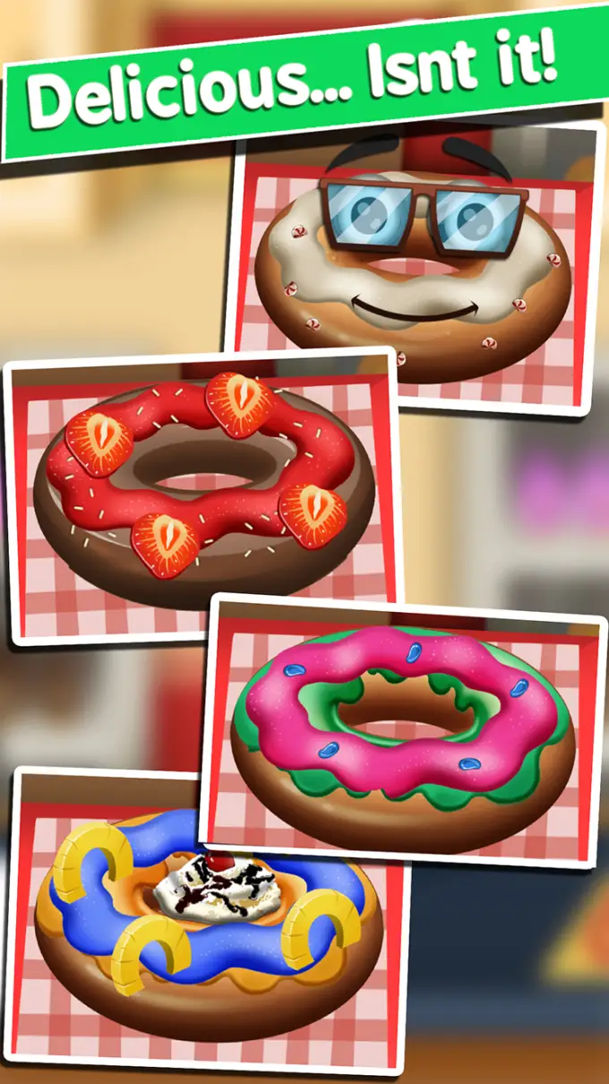 Donut Games – Donut Maker Game gameplay screenshot