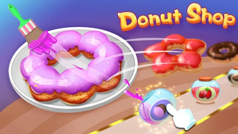 Donut Maker: Yummy Donuts gameplay screenshot