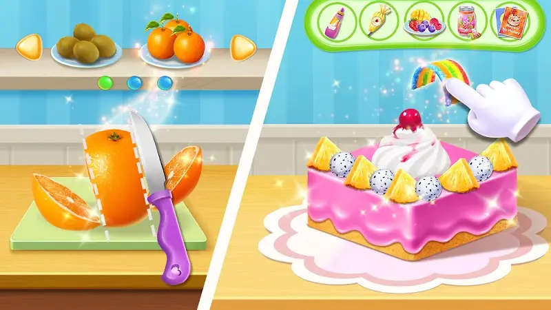 Sweet Cake shop: Cook & Bakery gameplay screenshot